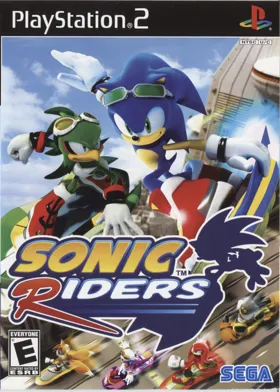 Sonic Riders (Japan) box cover front